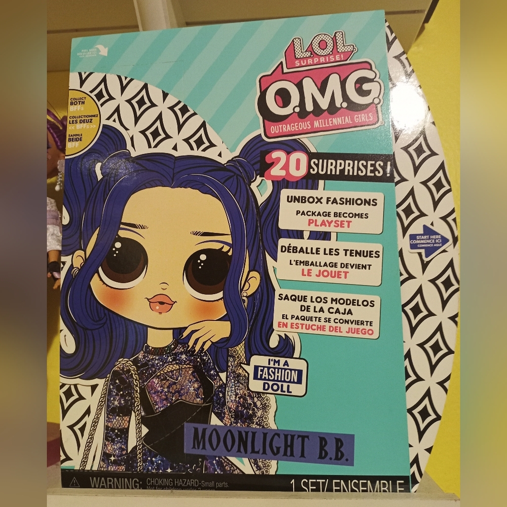 L.O.L Surprise O.M.G Moonlight B.B. Doll, New In Box